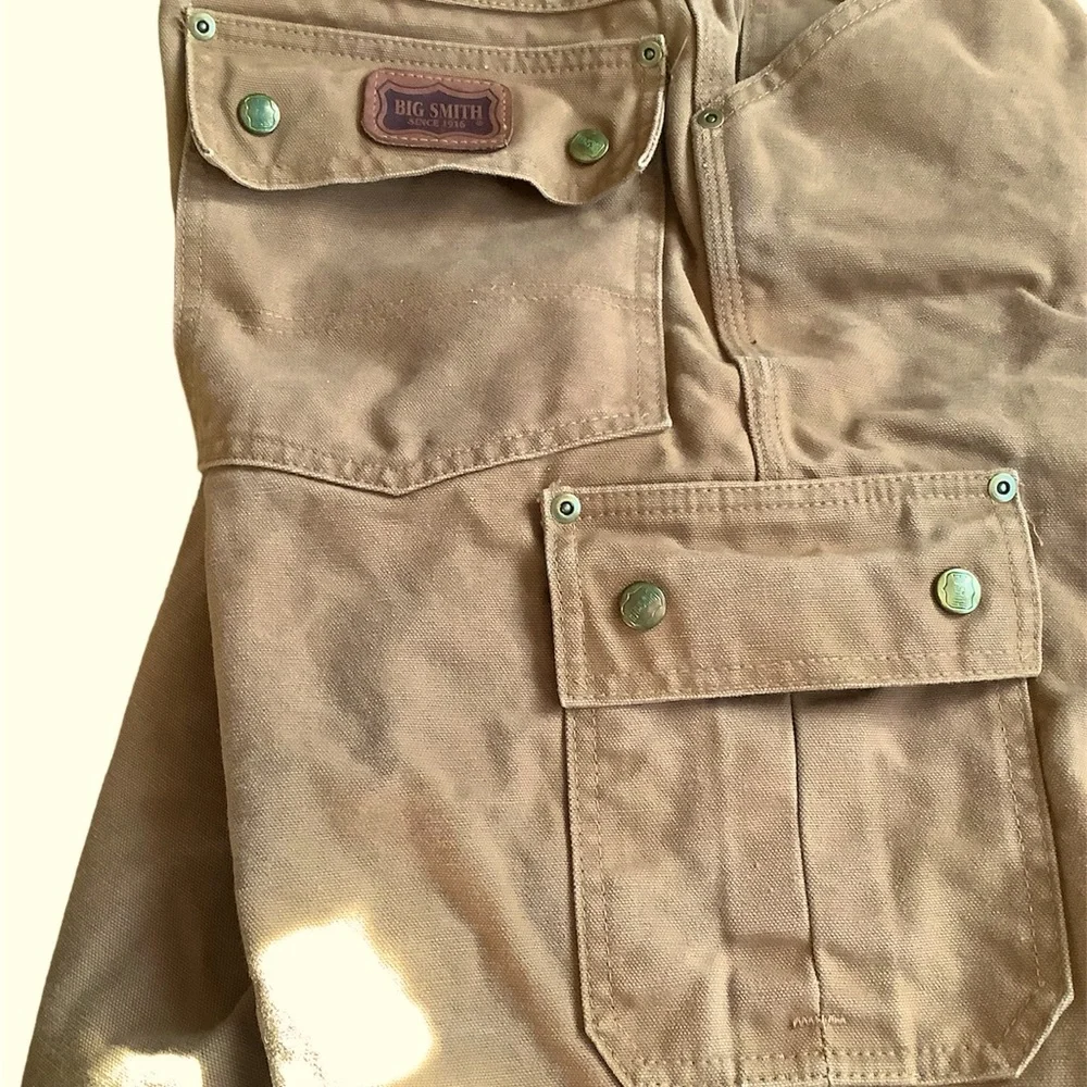 Big Smith Men’s Vintage Utility Work Cargo Pants Size 34x32 - Picture 2 of 7